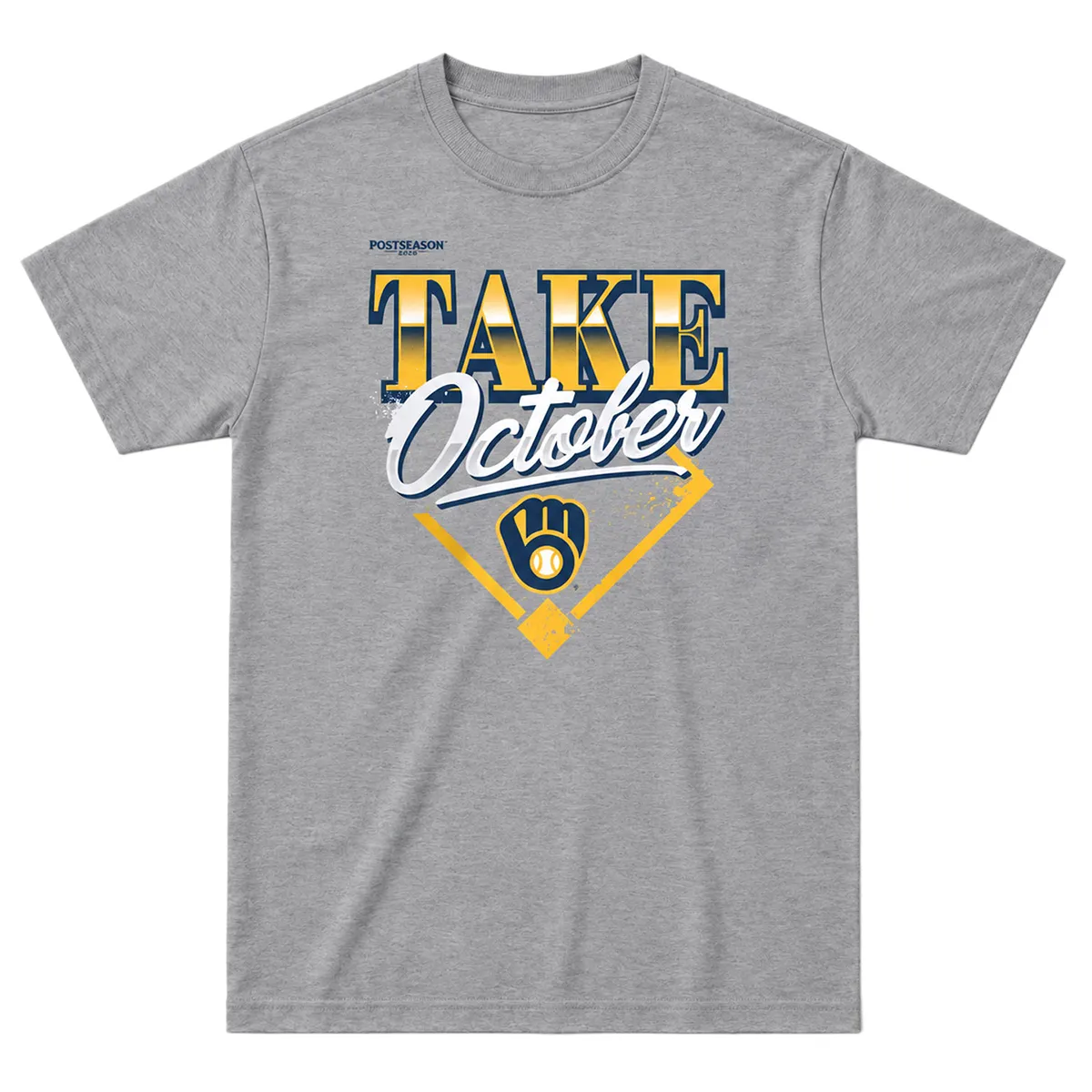 Custom Brewers 2026 Division Series Tshirt - Bold MLB Locker Room Fan Wear