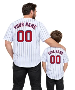 Custom Chicago Cubs Gray Jersey Throwback Bold