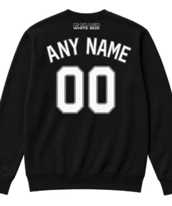 Custom Chicago White Sox Sweatshirt – Bold Player Personalized