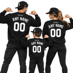 Custom Chicago White Sox Sweatshirt – Bold Player Personalized