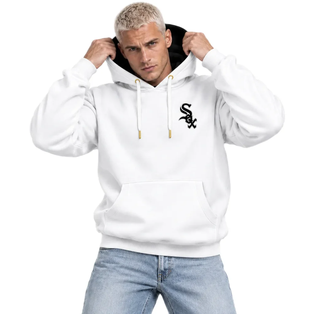 Custom Chicago White Sox White Hoodie – Elite MLB Baseball Style