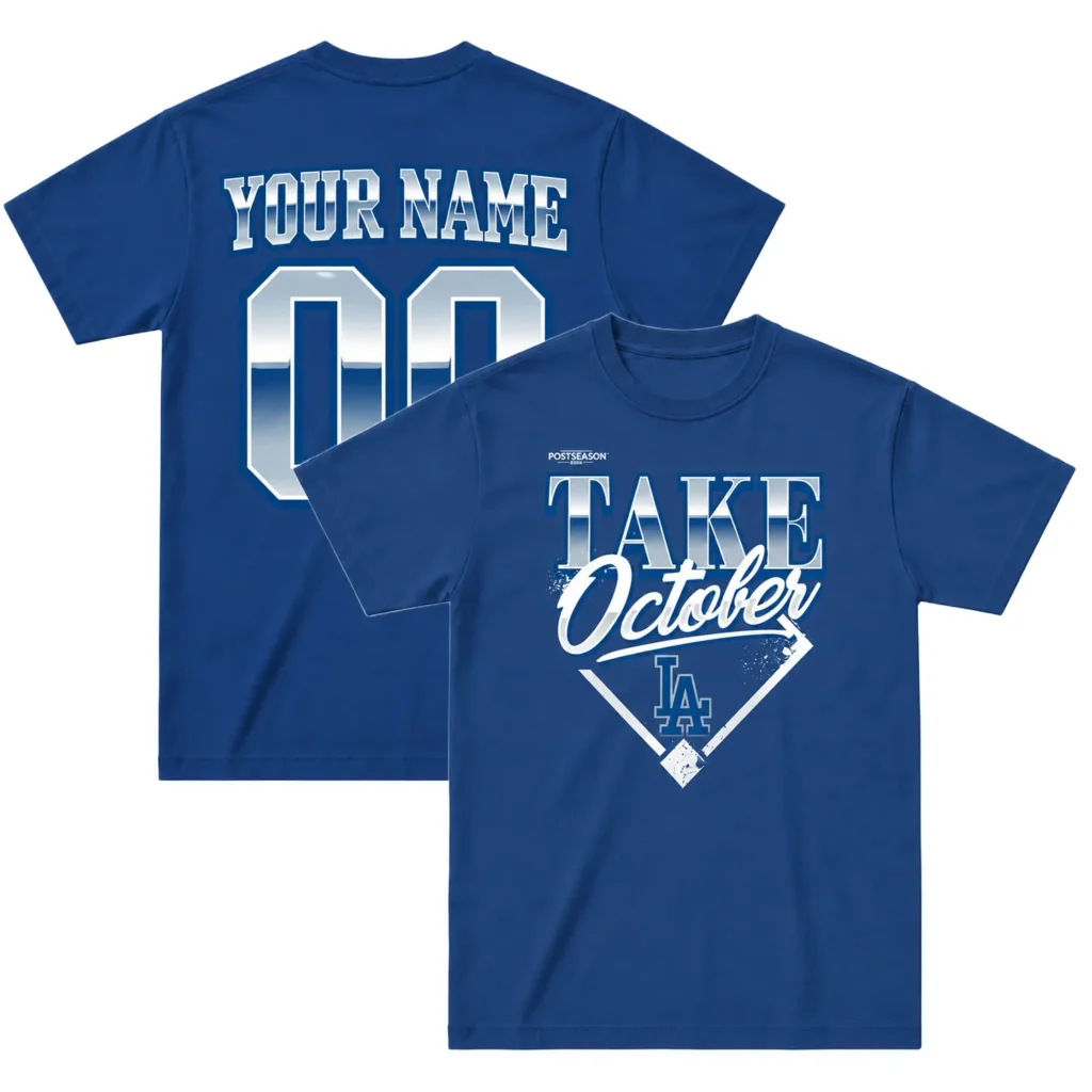 Custom LA Dodgers Division Series Tshirt - Bold 2026 MLB