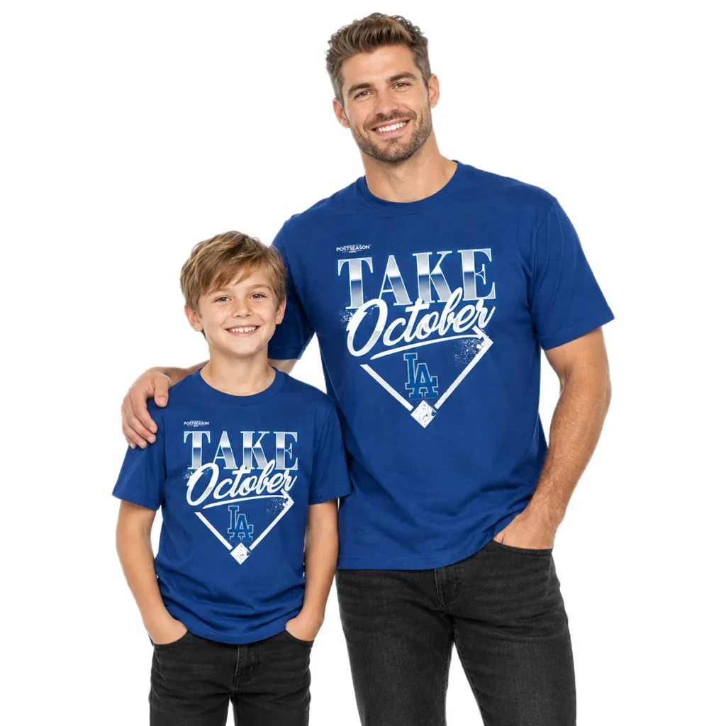 Custom LA Dodgers Division Series Tshirt - Bold 2026 MLB
