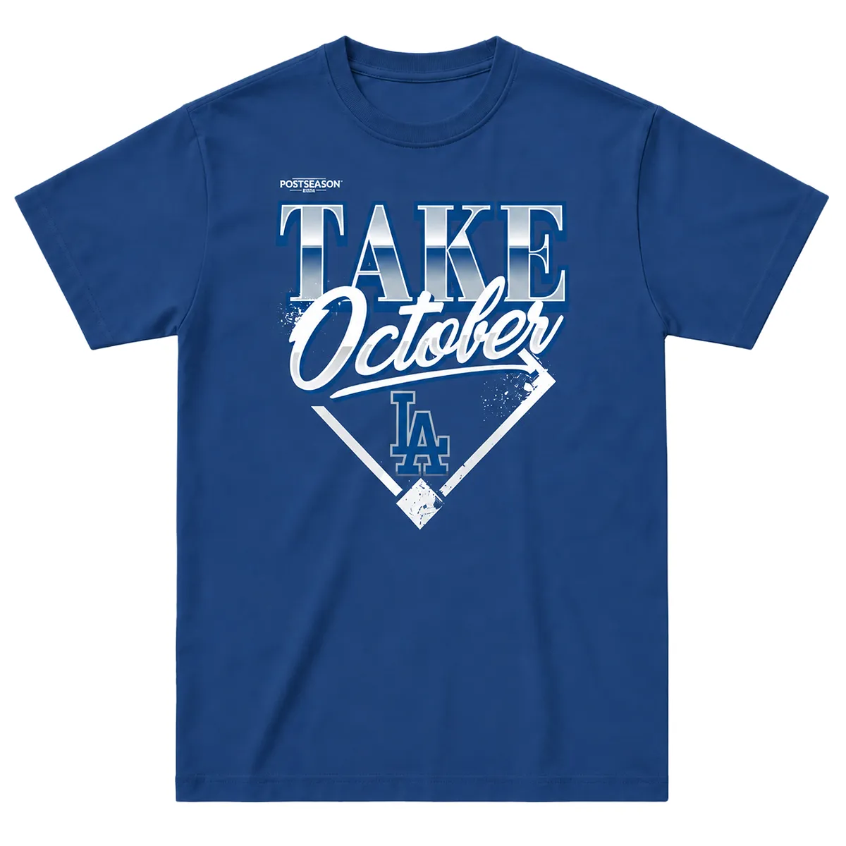 Custom LA Dodgers Division Series Tshirt - Bold 2026 MLB Locker Room Fan Wear