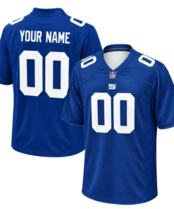 Custom New York Giants Jersey 2026 Elite Name & Number