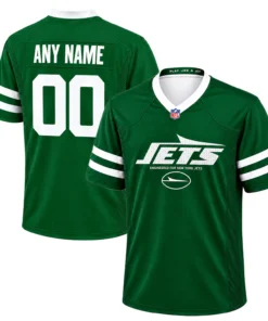 Custom NY Jets Home Jersey Youth 2026 Epic Fan Gear