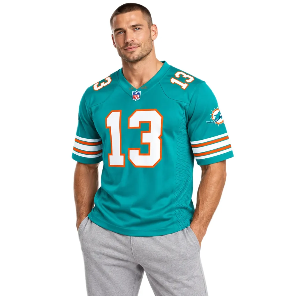 Dan Marino Aqua Jersey – Legendary Retro Dolphins Throwback