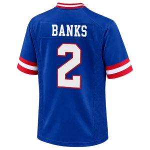 Deonte Banks Giants Throwback Jersey 2026 Bold MLB Style