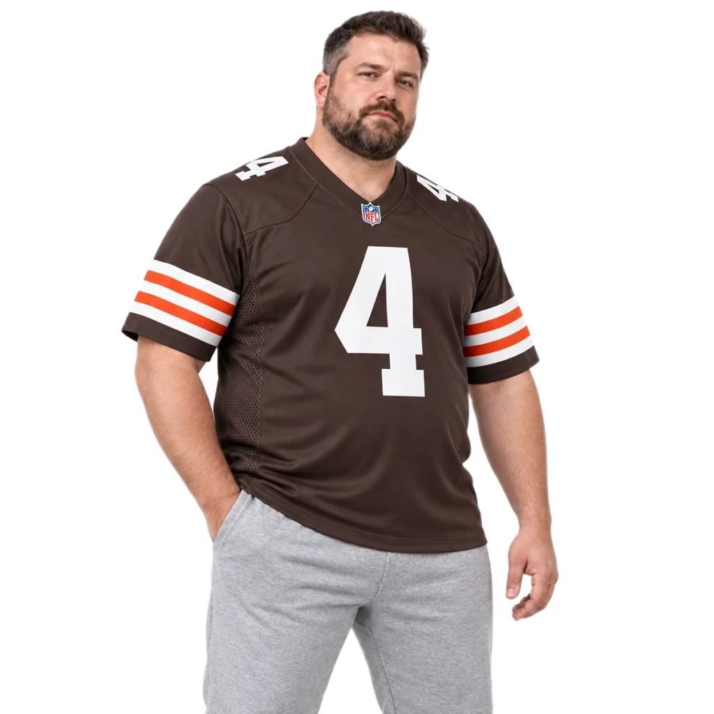 Deshaun Watson Cleveland Browns Brown Jersey – Bold Player Fan Style