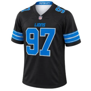 detroit-lions-aidan-hutchinson-black-alternate-jersey-player-style