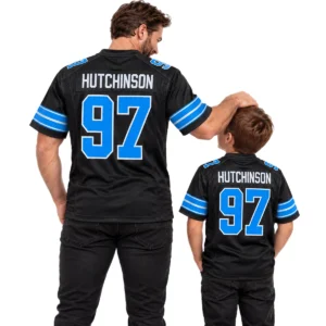 detroit-lions-aidan-hutchinson-black-alternate-jersey-player-style
