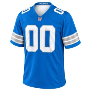 Detroit Lions Home Blue Football Jersey – Custom Fan Edition