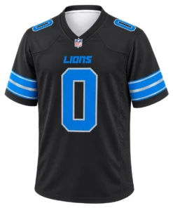 Detroit Lions Jahmyr Gibbs Black Jersey – Team Pride