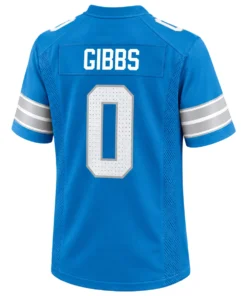 Detroit Lions Jahmyr Gibbs Blue Jersey – Ultimate Fan Style