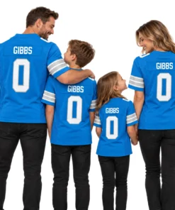 Detroit Lions Jahmyr Gibbs Blue Jersey – Ultimate Fan Style