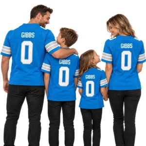 Detroit Lions Jahmyr Gibbs Blue Jersey – Ultimate Fan Style