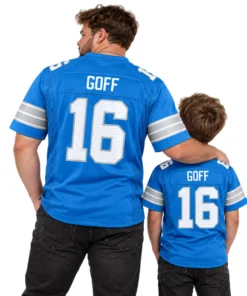 Detroit Lions Jared Goff Blue Jersey – Exclusive Player 6XL
