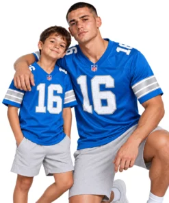 Detroit Lions Jared Goff Blue Jersey – Exclusive Player 6XL