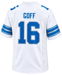Detroit Lions Jared Goff White Jersey – Legendary Player 7XL