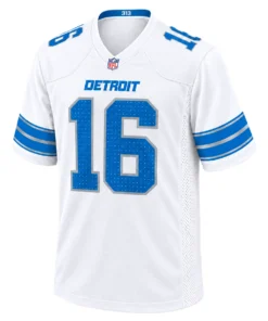 Detroit Lions Jared Goff White Jersey – Legendary Player 7XL