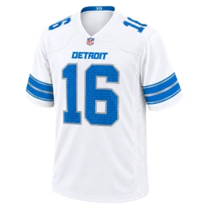 Detroit Lions Jared Goff White Jersey – Legendary Player 7XL