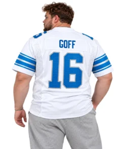 Detroit Lions Jared Goff White Jersey – Legendary Player 7XL