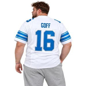 Detroit Lions Jared Goff White Jersey – Legendary Player 7XL
