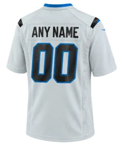 Detroit Lions Silver Custom Jersey – Bold 2026 Rivalries Game Day