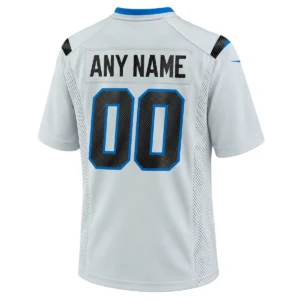 Detroit Lions Silver Custom Jersey – Bold 2026 Rivalries Game Day