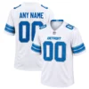 Detroit Lions White Custom Jersey – Elite Game Day Edition