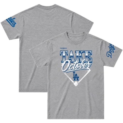 Dodgers 2026 Division Champions Tshirt - Dynamic MLB Lock Room Fan