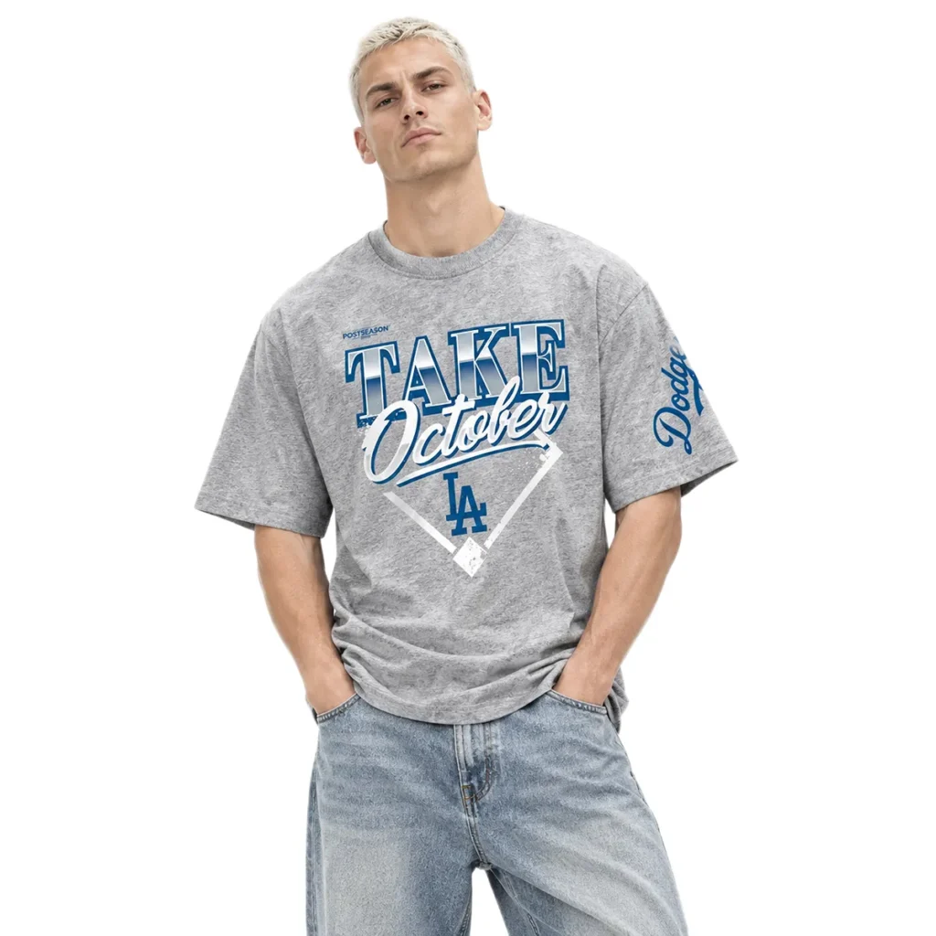 Dodgers 2026 Division Champions Tshirt - Dynamic MLB Locker Room Fan Wear