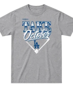 Dodgers 2026 Division Series Locker Room Tshirt - Bold MLB Champions Shirt