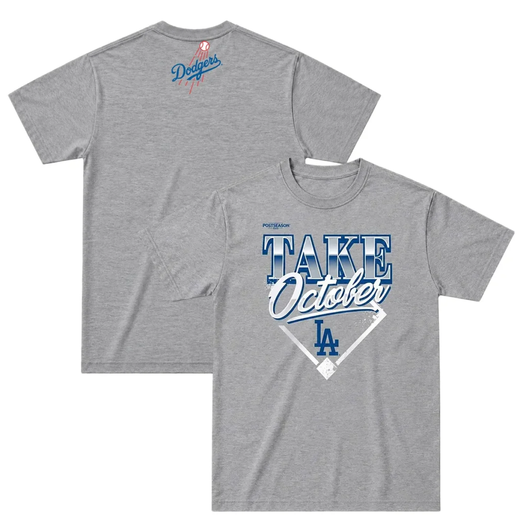 Dodgers 2026 Division Series Tshirt - Bold MLB Champions Locker Room Wear