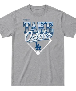 Dodgers 2026 Division Series Tshirt - Bold MLB Champions Lock Room Wear