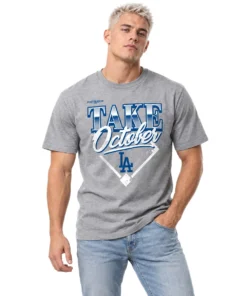 Dodgers 2026 Division Series Tshirt - Bold MLB Champions Lock Room Wear