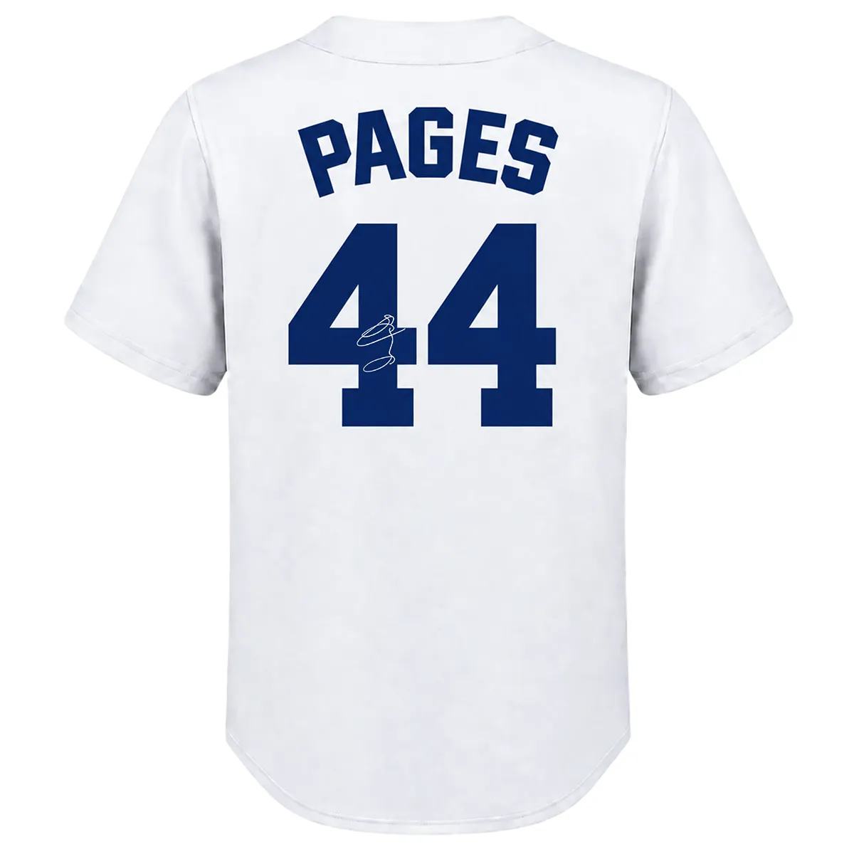 Dodgers Andy Pages White Jersey Big & Tall Bold Style