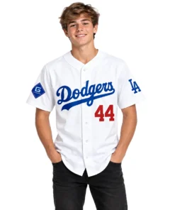 Dodgers Andy Pages White Jersey Big & Tall Bold Style