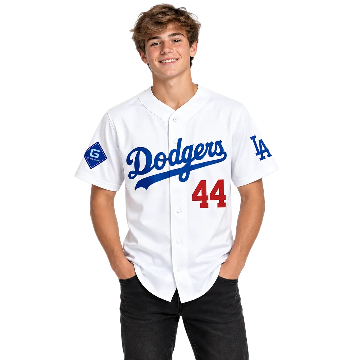 Dodgers Andy Pages White Jersey Big & Tall Bold Style
