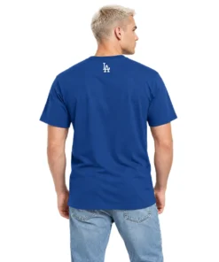 Dodgers MLB Division Champions Navy Tshirt - Bold 2026 MLB Locker Room Fan Wear