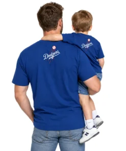 Dodgers MLB Division Navy Tshirt - Bold 2026 MLB Champions Lock Room Fan Wear