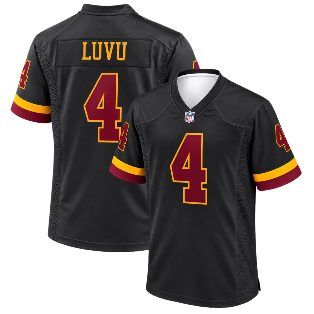 Frankie Luvu Black Hail Raiser Jersey – Legendary Team Spirit