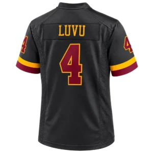 Frankie Luvu Black Hail Raiser Jersey – Legendary Team Spirit