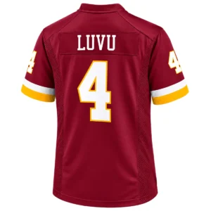 Frankie Luvu Washington Commanders Jersey – 2026 Bold NFL Style