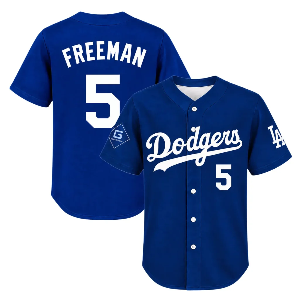 Freddie Freeman Dodgers Blue Jersey 2026 Bold MLB Wear