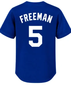 Freddie Freeman Dodgers Blue Jersey 2026 Bold MLB Wear