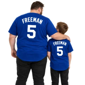 Freddie Freeman Dodgers Blue Jersey 2026 Bold MLB Wear