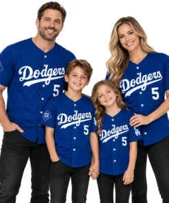 Freddie Freeman LA Dodgers Home Jersey Dynamic Blue Style