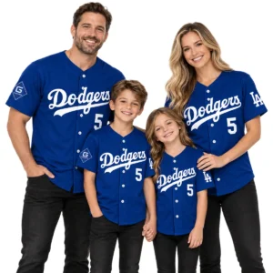 Freddie Freeman LA Dodgers Home Jersey Dynamic Blue Style