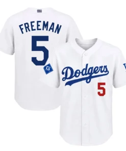 Freddie Freeman Men's Dodgers White Jersey 2026 Vibrant